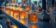 the blending and bottling process of luxury perfumes