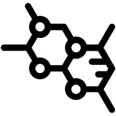 Poster - Molecule Vector Icon