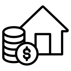 Sticker - House Price Icons