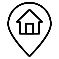 Sticker - House Location Icon 