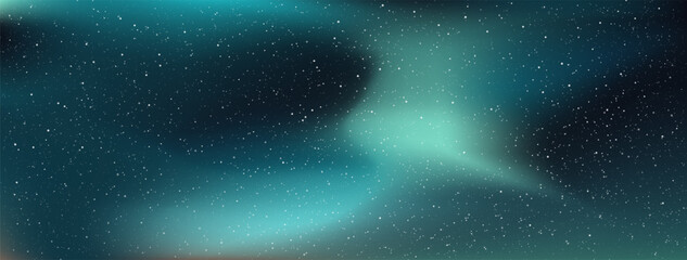 Wall Mural - astrology horizontal high quality background galaxy illustration with night shining starry sky and n