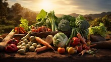 The Bountiful Harvest Of Fresh And Healthy Produce From Organic Agriculture