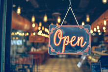 Business Vibes: Open Sign Gleams