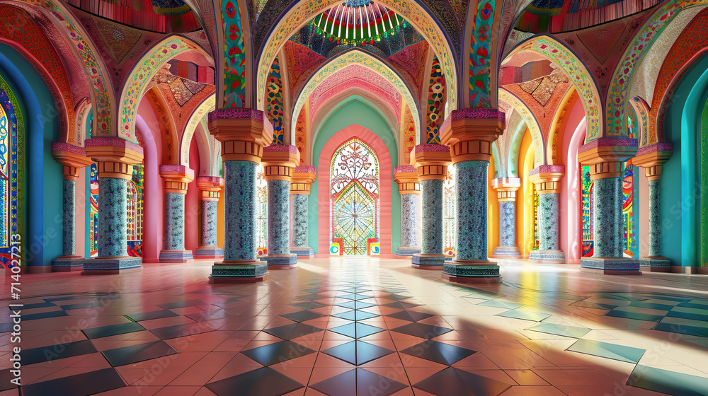 Islamic Kaleidoscope: Animated Patterns and Playful Elements Bringing ...