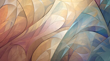 Abstract Background Of Stained Glass
