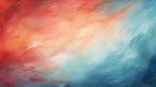 Abstract Background With Pastel Colors Brush Strokes