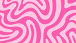 pink background with wave seamless pattern