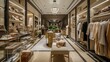 © Олег Фадеев - Fashionable european different clothes shop in modern mall