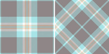 Check Textile Fabric Of Vector Seamless Background With A Tartan Pattern Texture Plaid.