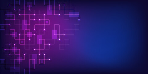 Minimalistic vector texture with linear squares pattern. Creative idea of modern design with abstract geometric background