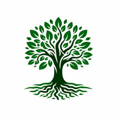 a green tree logo for your company