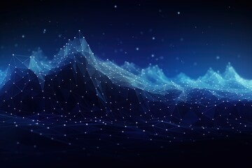 Cyberspace and data themes in abstract design.