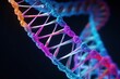 3D DNA Structure Illustration