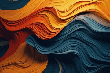 Wall Mural - Abstract colorful background with lines