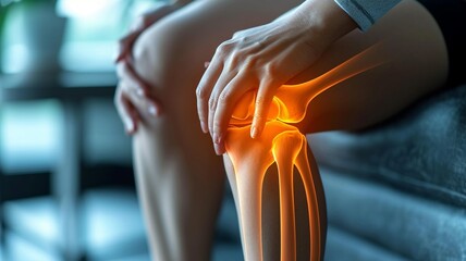 Swelling of knee joint generative ai