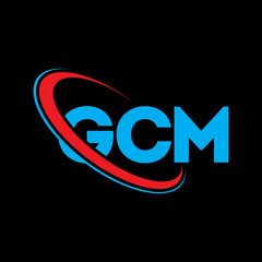 GCM logo. GCM letter. GCM letter logo design. Intitials GCM logo linked with circle and uppercase monogram logo. GCM typography for technology, business and real estate brand.