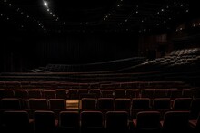 An Auditorium Where No One Is Present