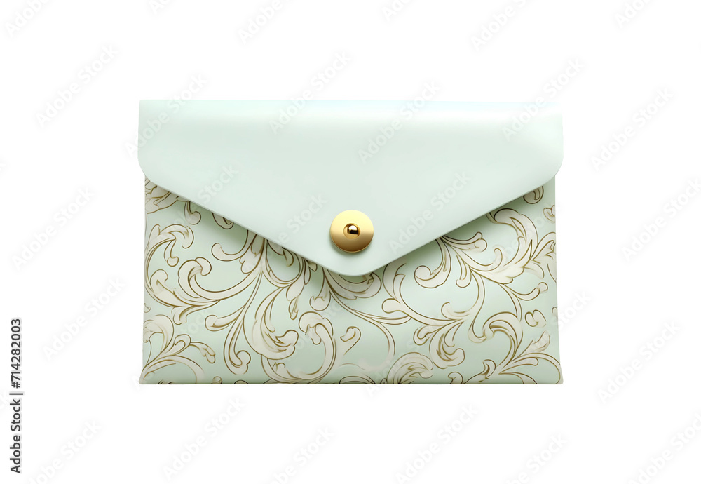 Girls Envelope clutch isolated on white background, PNG Object Stock ...