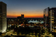 Atlanta Downtown Scenic Sunset Skyline