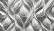 abstract 3d white background organic shapes seamless pattern texture