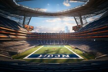 Show Me A Picture Of Allegiant Stadium, Where Super Bowl LVIII Will Be Held Photography