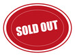 © Nicolas - Vector e ilustración de etiqueta roja en ingles SOLD OUT.  Para sitio web y comercios.