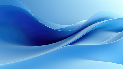 Wall Mural - abstract wave blue backgrounds modern design