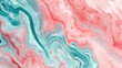 Pink and Turquoise marble background
