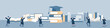 © two eight - flat design  illustration of graduation and education with student