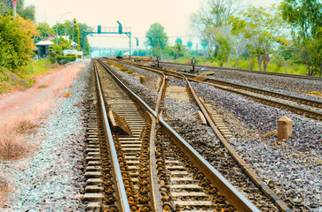 Canvas Print - Ban Ma Railway Station