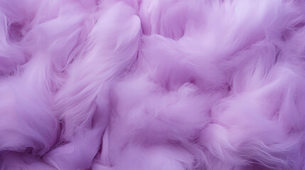 Wall Mural - fluffy purple candy for a background