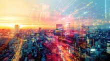 Connected Horizons: Exploring A Smart City's Vibrant Tapestry