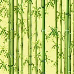  bamboo pattern illustration background