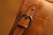 Luxus im Detail, close Up einer Designer-Handtasche