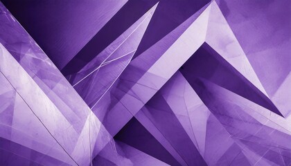 Wall Mural - abstract purple background with modern art shapes and triangle angles and lines in abstract design pattern