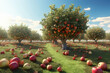 fruitful apple tree fantasy