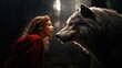 Face-off: resilient Little Red Riding Hood and the old wolf