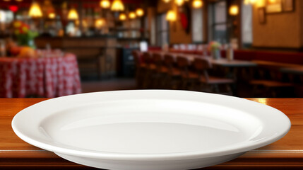 Canvas Print - table setting at restaurant high definition photographic creative image