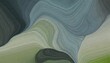 unobtrusive colorful modern curvy waves background illustration with dark slate gray ash gray and dark gray color