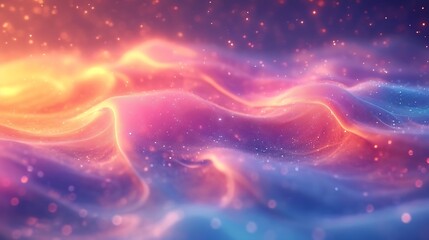 Poster - SOFT GRADIENT BACKGROUND, COLORFUL PASTEL DESIGN : Generative AI