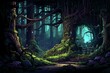 Whispering enchanted forests, where the trees share secrets and ancient wisdom - Generative AI