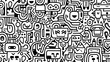 © Derby - Cute graffiti art abstract background poster web page PPT, art background