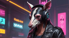 Okapi Synthwave Serenity Down Under By Alex Petruk AI GENERATED