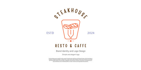 food and restaurant logo design for graphic designer or web developer