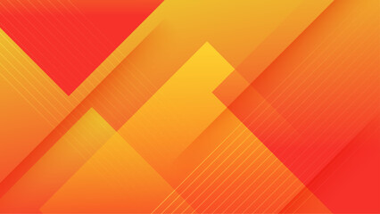 yellow and orange vector gradient geometric abstract background design. abstract gradient shapes bac
