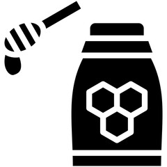 Poster - Honey vector icon illustration of Spa iconset.