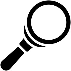 Sticker - Magnifying Glass vector icon illustration of Seo and Web iconset.