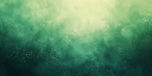 Shades Of Green Grainy Color Gradient Background Glowing Noise Texture