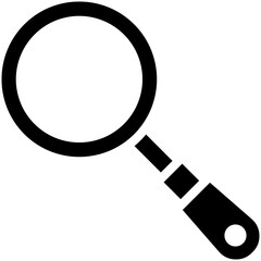 Poster - Magnifying Glass vector icon illustration of Tools iconset.