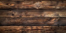 Wooden Wall With Rustic Texture Generative AI